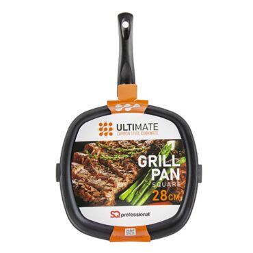 SQ ULTIMATE CARBON STEEL GRILL PAN