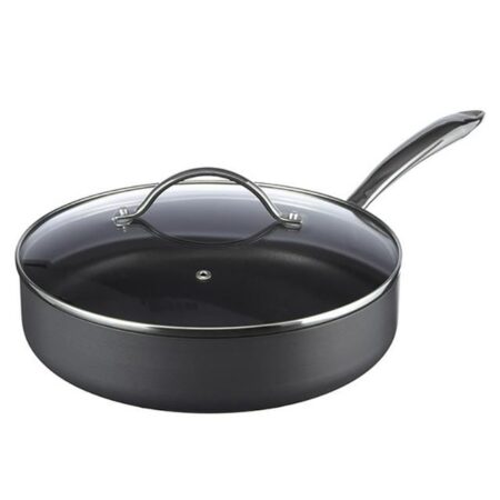 SAINSBURY'S HOME HARD ANODIZED SAUTE PAN 36CM