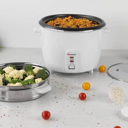 SQ ELECTRIC RICE COOKER WITH STEAMER 1.8L